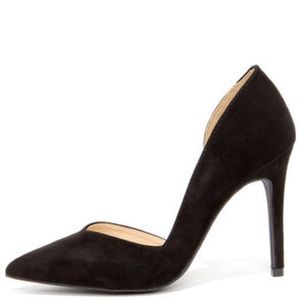 Black Pointed Toe Heel